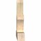 Ekena Millwork Richland Rough Sawn Timber Gable Bracket, Douglas Fir, 84"W x 35"H x 6"D x 6"F, 10/12 Pitch GBW084X35X0606RIC00RDF - alternate 3